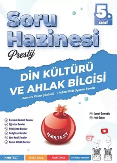 Nartest 5. Sınıf Din Kültürü Ve Ahlak Bilgisi Prestij Soru Hazinesi Nartest Yayınları - Hemen Satın Al