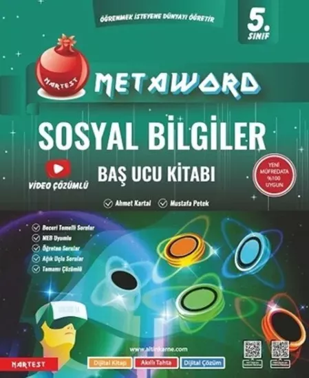 5. Sınıf Sosyal Bilgiler Metaword Baş Ucu Kitabı Nartest Yayınları - Hemen Satın Al