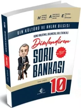 10. Sınıf Din Kültürü ve Ahlak Bilgisi Dinlendiren Konu Anlatımlı Soru Bankası Eker Test - Hemen Satın Al
