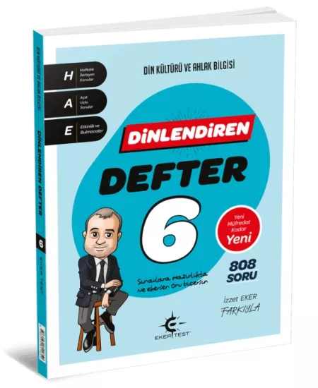 6. Sınıf Eker Dinlediren Defter Eker Test