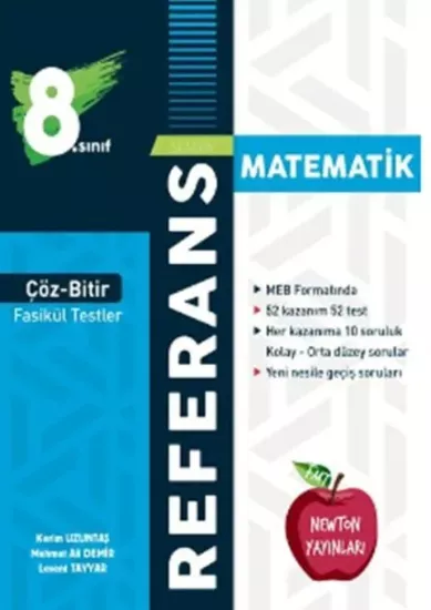 8. Sınıf Referans Matematik Çöz Bitir Fasikül Testler Newton Yayınları