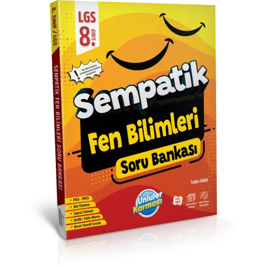 8. Sınıf Fen Bilimleri Sempatik Soru Bankası Ünlüler Karması