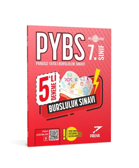 7. Sınıf PYBS Bursluluk 5 Li Deneme Pruva Akademi