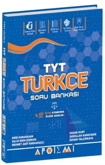 TYT Türkçe Soru Bankası Apotemi Yayınları