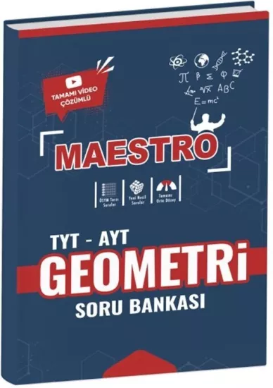 Maestro TYT AYT Geometri Soru Bankası Apotemi Yayınları