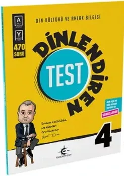 4. Sınıf Din Kültürü ve Ahlak Bilgisi Dinlendiren Test Eker Test - Hemen Satın Al