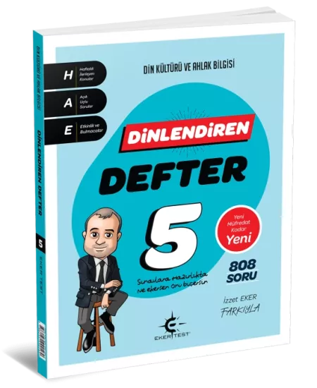 5. Sınıf Eker Dinlediren Defter Eker Test
