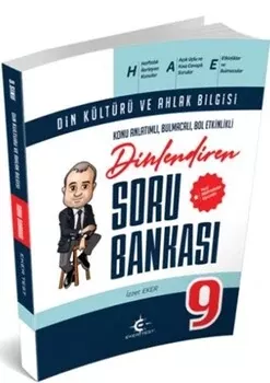 9. Sınıf Din Kültürü ve Ahlak Bilgisi Dinlendiren Konu Anlatımlı Soru Bankası Eker Test - Hemen Satın Al