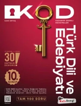 Kafa Dengi Yayınları 10. Sınıf Kod Türk Dili ve Edebiyatı Kazanım Odaklı Denemeleri Kafadengi Yayınları - Hemen Satın Al