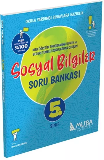 5. Sınıf Sosyal Bilgiler Soru Bankası Muba Yayınları - Hemen Satın Al