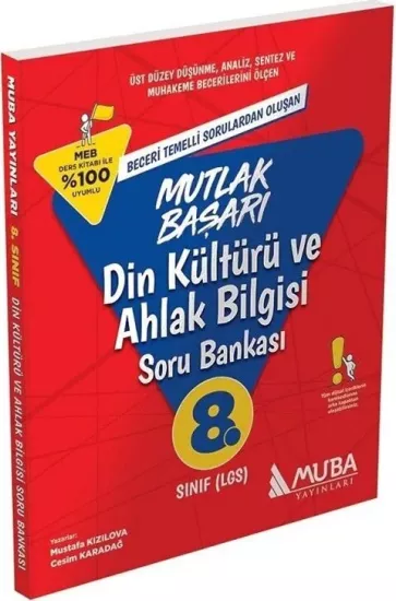 8. Sınıf LGS Din Kültürü ve Ahlak Bilgisi Mutlak Başarı Soru Bankası Muba Yayınları - Hemen Satın Al