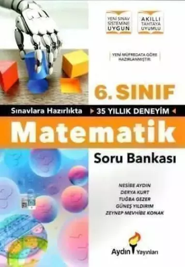 6. Sınıf Matematik Soru Bankası Aydın Yayınları