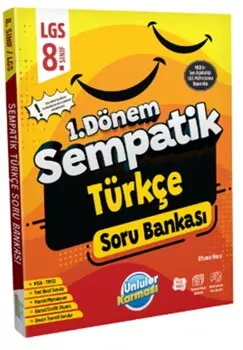 2023 Ünlüler Karması 8. Sınıf LGS Türkçe 1. Dönem Sempatik Soru Bankası Ünlüler Karması - Hemen Satın Al