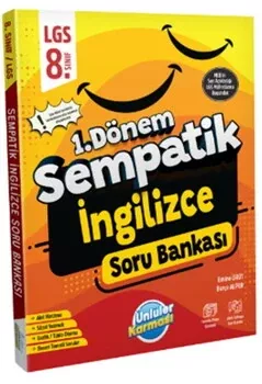 2023 Ünlüler Karması 8. Sınıf LGS İngilizce Sempatik 1. Dönem Soru Bankası Ünlüler Karması - Hemen Satın Al