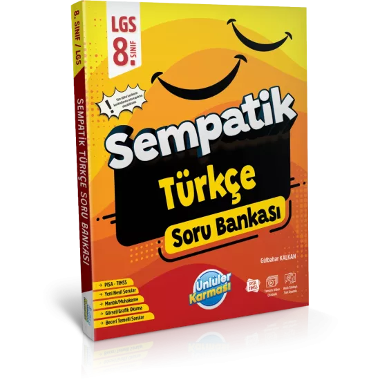 8. Sınıf Türkçe Sempatik Soru Bankası Ünlüler Karması