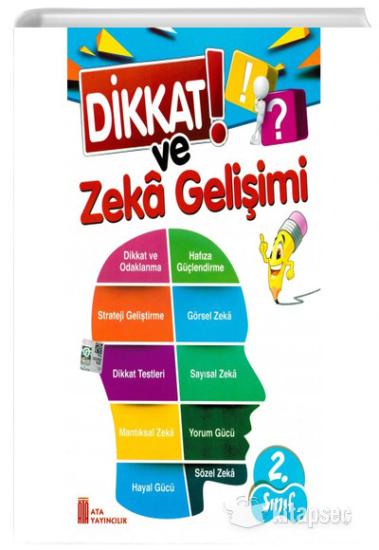 2. Sınıf Ata Yayınları Dikkat Ve Zeka Gelişimi (Bilsem) Ata