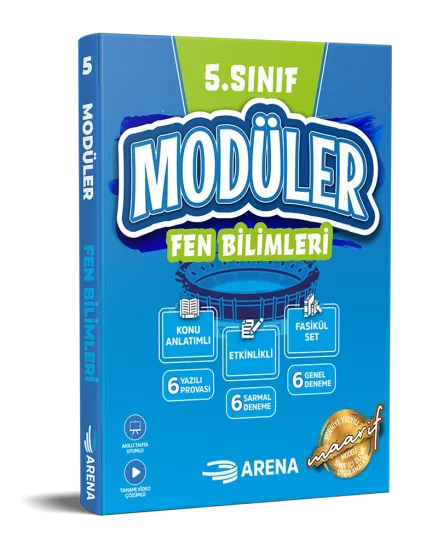 5. Sınıf Fen Bilimleri Modüler 7 Fasikül Set Arena Yayınları