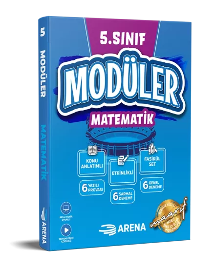 5. Sınıf Matematik Modüler 7 Fasikül Set Arena Yayınları