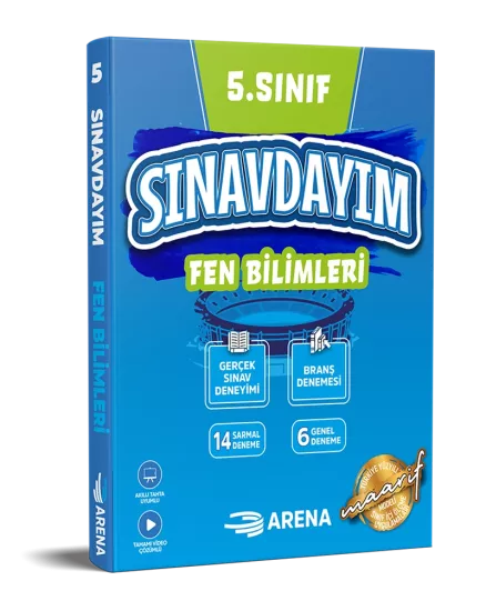 5. Sınıf Fen Bilimleri Sınavdayım Fasikül Deneme Arena Yayınları