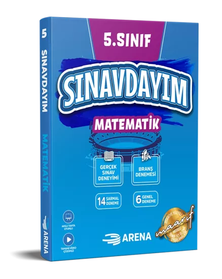 5. Sınıf Matematik Sınavdayım Fasikül Deneme Arena Yayınları