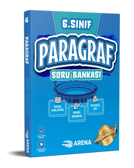 6. Sınıf Paragraf Soru Bankası Arena Yayınları