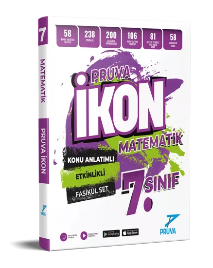 7. Sınıf Matematik İkon Konu Anlatımlı Fasikül Pruva Akademi