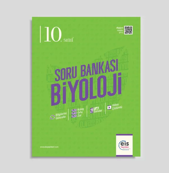 10.Sınıf Biyoloji Soru Bankası Eis Yayınları