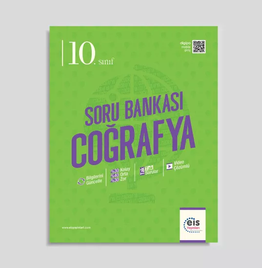 10.Sınıf Coğrafya Soru Bankası Eis Yayınları