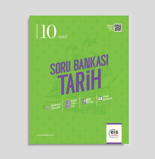 10.Sınıf Tarih Soru Bankası Eis Yayınları