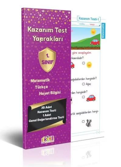 1. Sınıf Kazanım Test Yaprakları