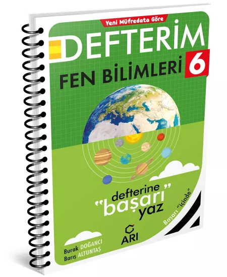 6. Sınıf Fenito Fen Bilimleri Defterim Arı Yayıncılık