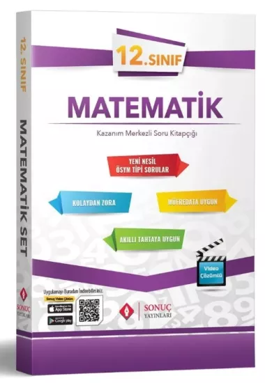 12. Sınıf Matematik Modüler Set Sonuç Yayınları