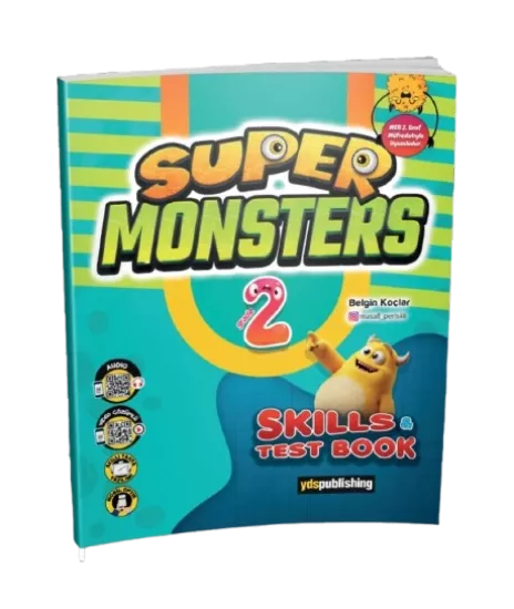 2. Sınıf Super Monster Grade 2 Skills & Test Book YDS Publishing
